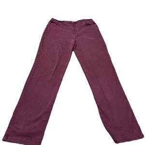 Gloria Vanderbilt Deep Burgundy Pants